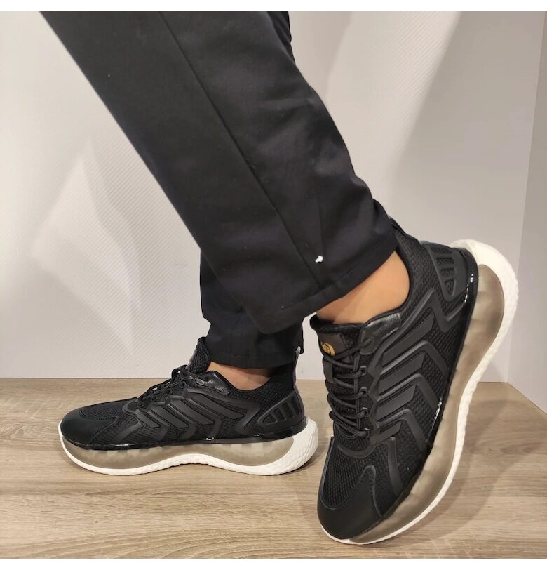 133 Мъжки обувки Черни - черни - Черен FRANCO GERARDO