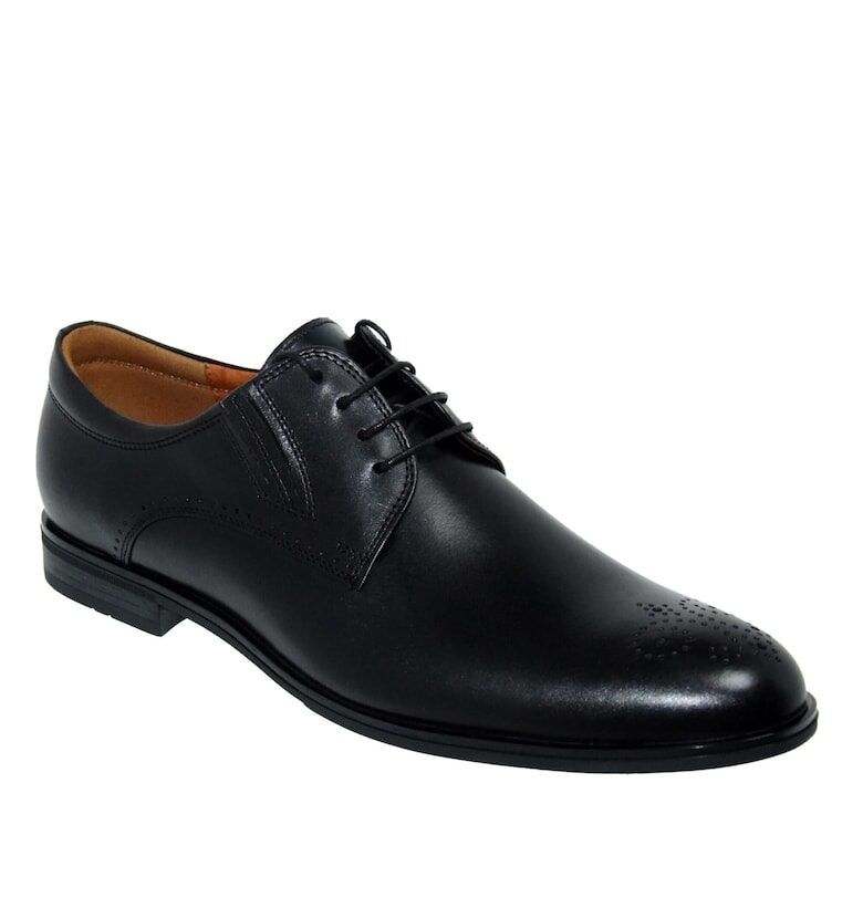 7524-0800 Мъжки елегантни обувки Черни - черни - Черен Conhpol