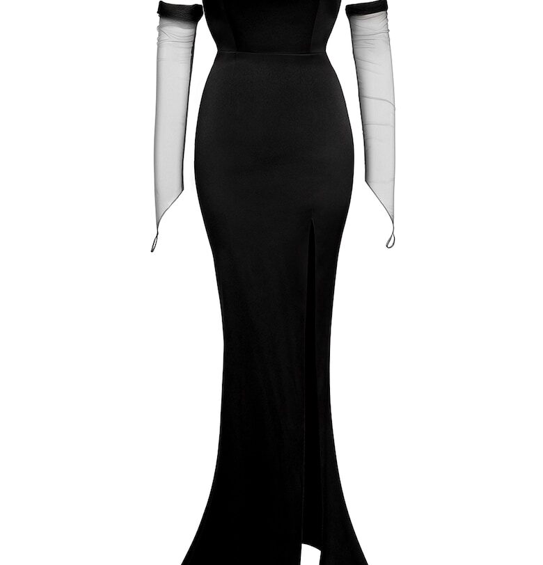 Bendetto Atelier - Рокля с шлиц - Черен Benedetto Atelier