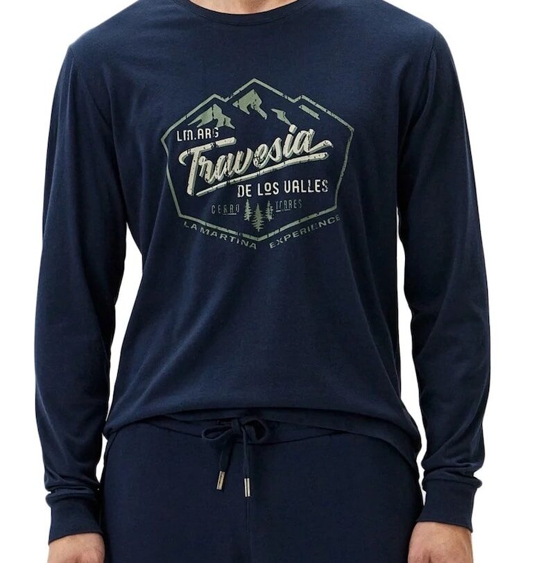 Мъжка блуза  ZMR323 - Тъмносин LA MARTINA