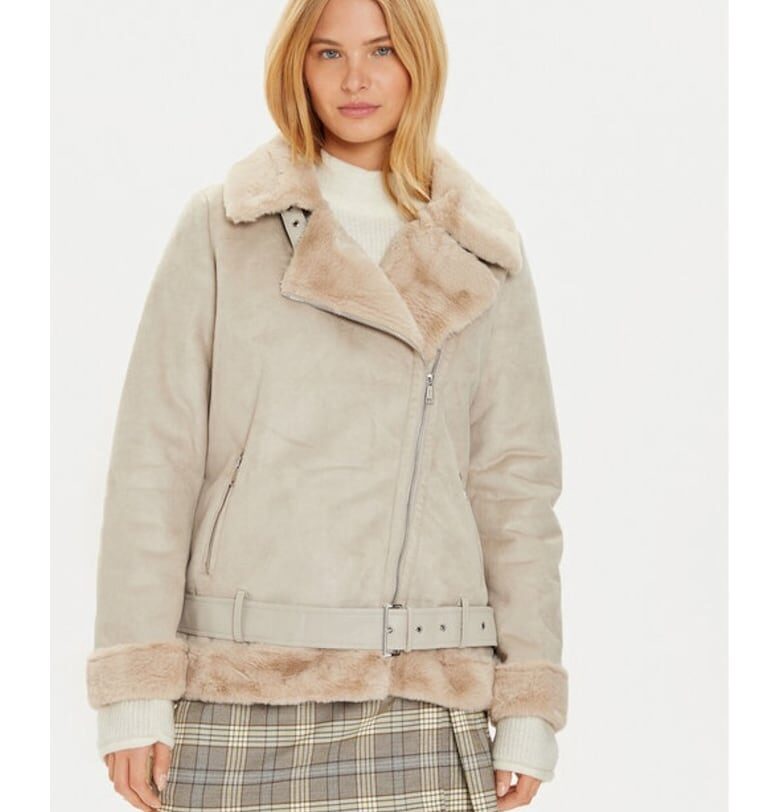 Cojoc LJK-BLACKOUTSTON Бежов - стандартна кройка - полиестер BRAVE SOUL