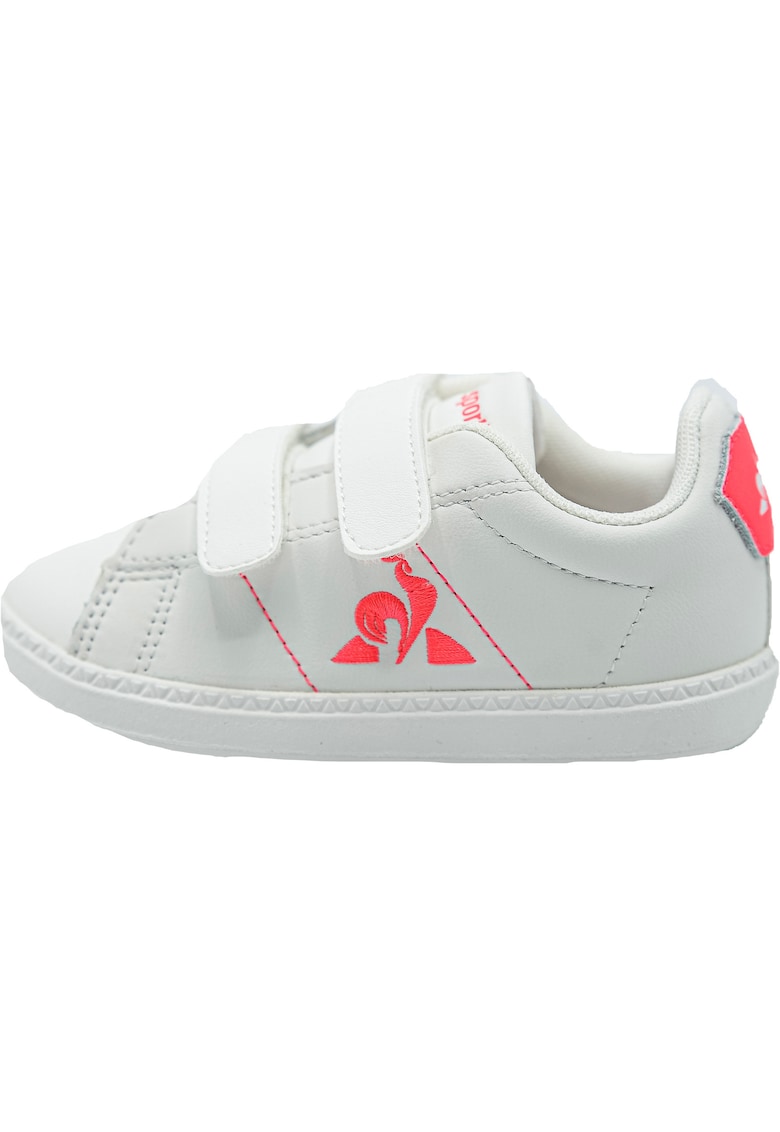 Courtclassic Спортни обувки Fluo за момиченце - Бял Le Coq Sportif