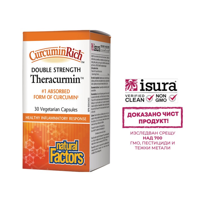CurcuminRich™ Theracurmin™ Double Strength / Теракурмин