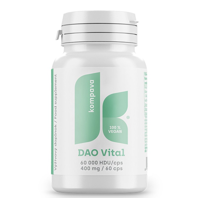 DAO 180 000 HDU + Витамин C и B6 – При хистаминова чувствителност