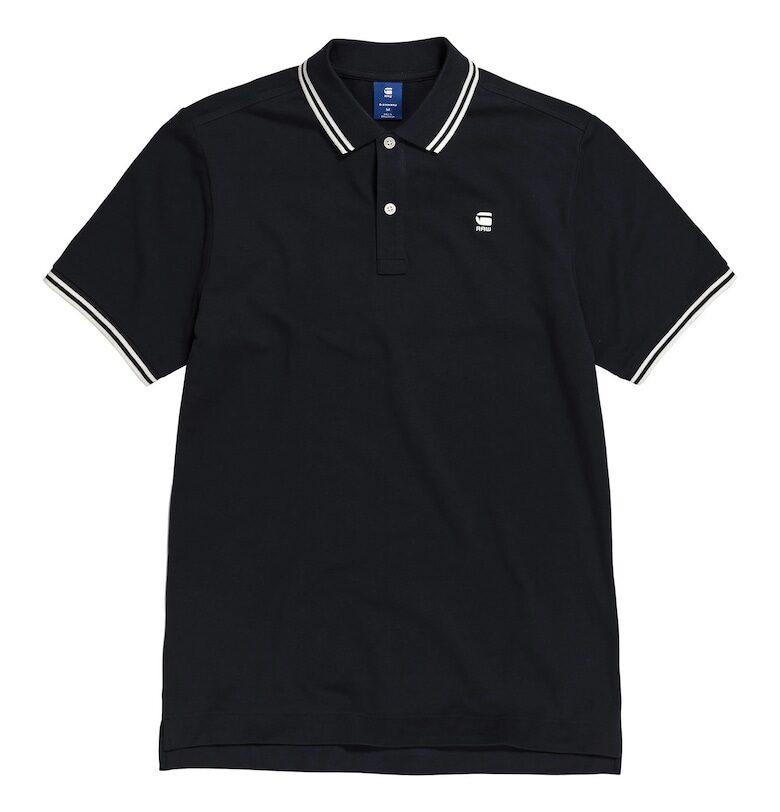 Dunda Slim Fit Polo T-Shirt 2 - Черен G-STAR