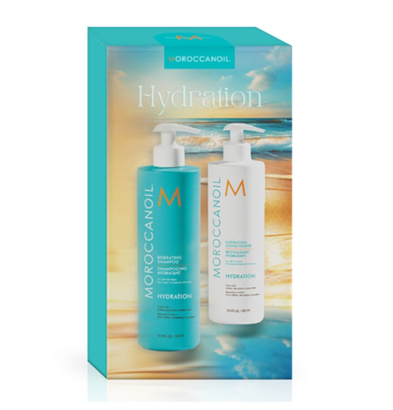 Duo Kit за шампоан - 500 ml + балсам - 500 mlqsafxz - Хидратация Moroccanoil