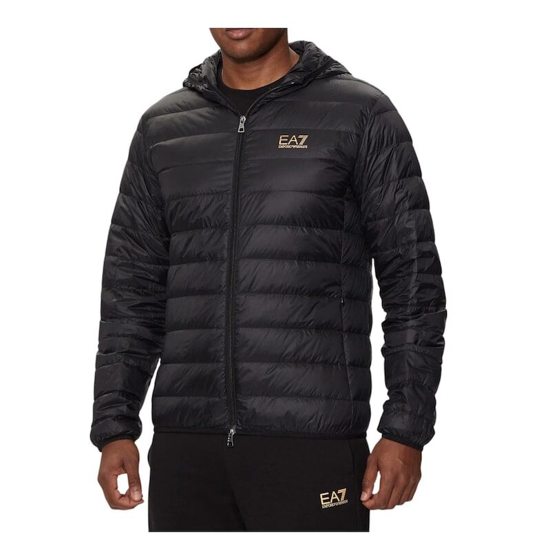EA7 Core Identity Опаковано яке с качулка 38267 - Златист/Черен Emporio Armani