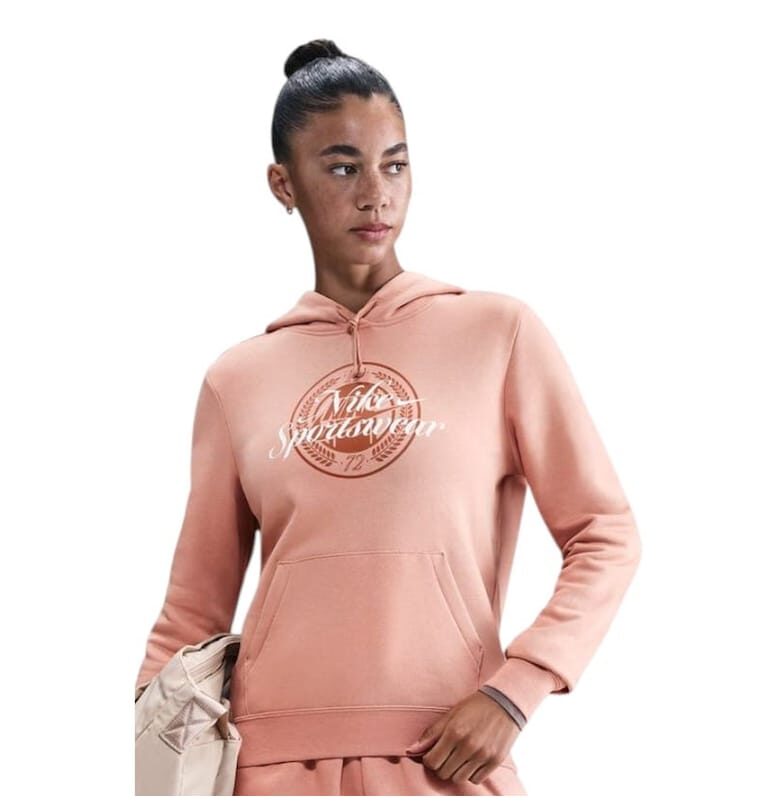 Hanorac  Club FLC GX HDY 49627 - Розово Nike