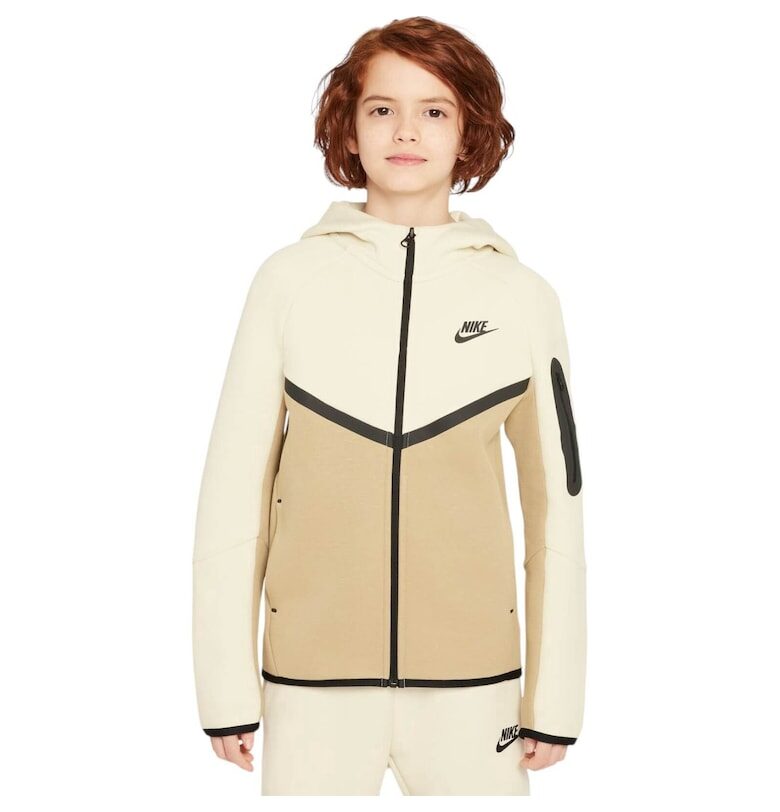 Hanorac  Tech Fleece FZ PD 39705 - Бежов Nike