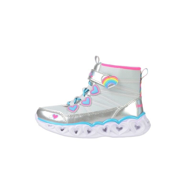 Heart Lights-sweet ботуши 302668LSMLT - Сребрист Skechers