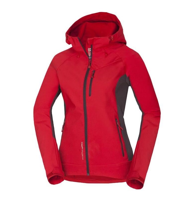Jacheta femei softshell 3L  Alissa BU-6003OR - Червен NORTHFINDER