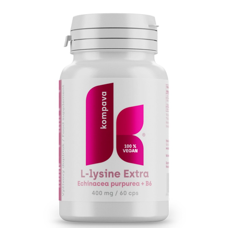 L-лизин 350 mg + Ехинацея 40 mg + Витамин B6 10 mg – Подкрепа при херпес зостер и чести инфекции