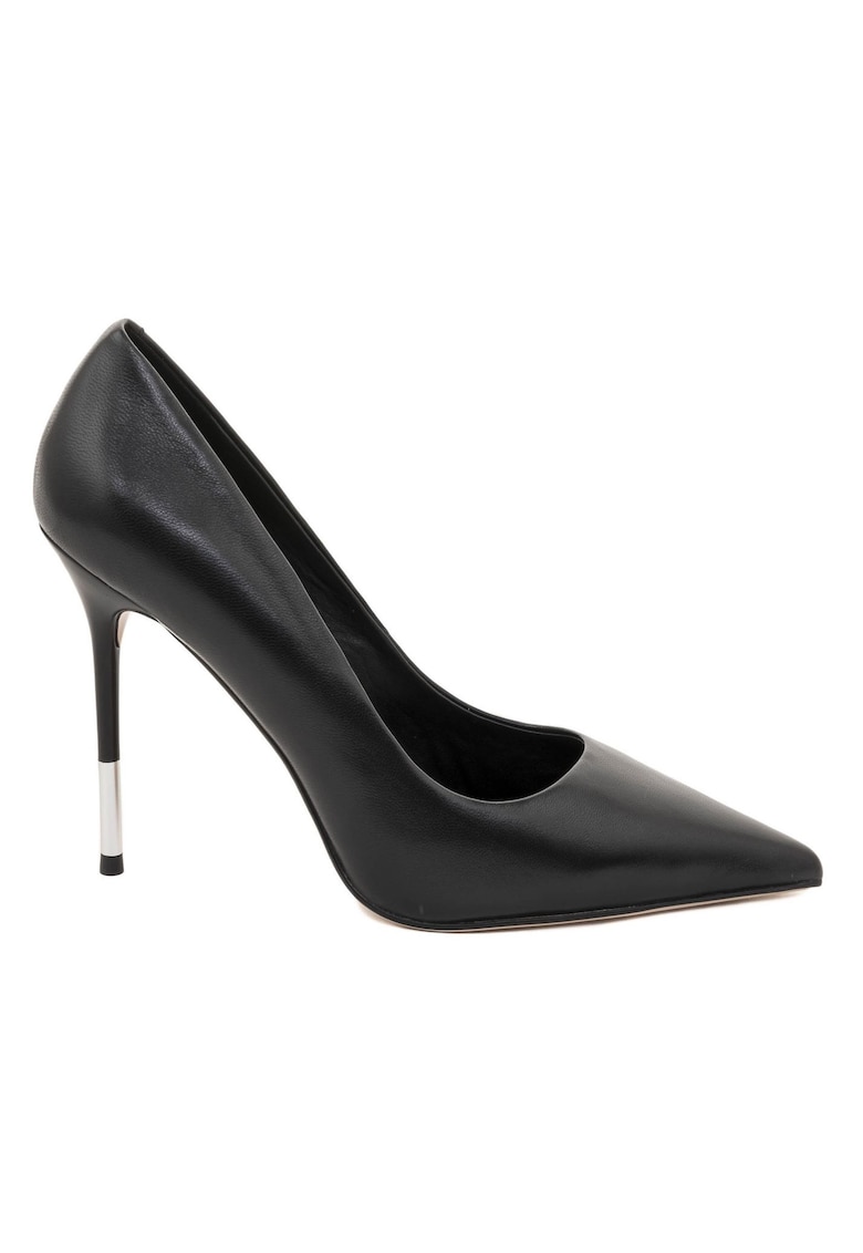 Linda Leather Stiletto Shoes - Черен Il Passo