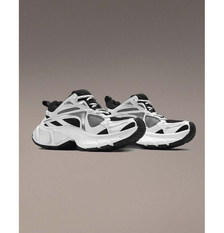 Chunky Aspect Unisex Sneakers - Бял/Черен Made By Society