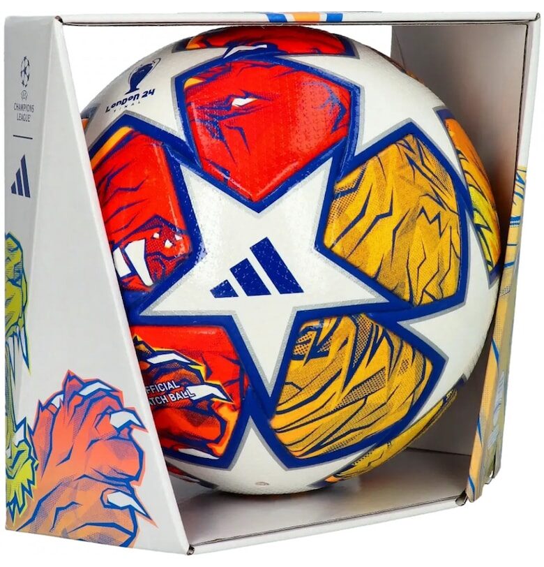 Minge fotbal  Finale 24 UCL Pro - официална топка за мачове - Червен/Бял/Жълт adidas