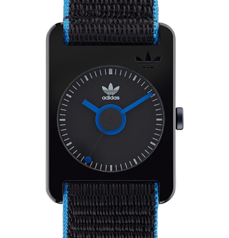 RETRO POP TWO дамски часовник - черна каишка синтетичен материал - черен корпус - 31x8.5mm adidas