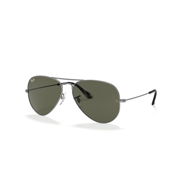 Ray Ban - Слънчеви очила Aviator с метална рамка - Сив Ray-Ban