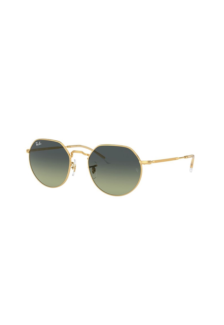 Ray-Ban Унисекс слънчеви очила Jack - Зелен/Златист
