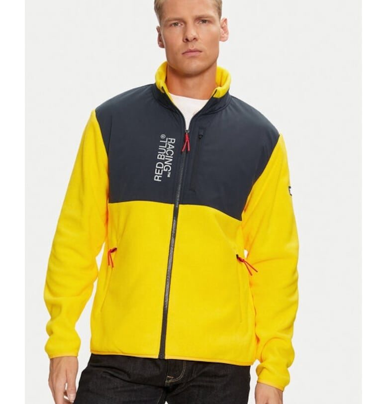 Red Bull Racing Jacket RM490006 Yellow Regular Fit - Polyamide Pepe Jeans