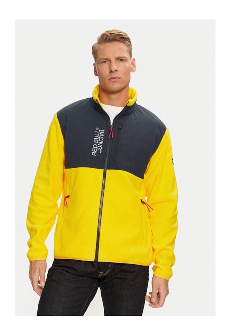 Red Bull Racing Jacket RM490006 Yellow Regular Fit - Polyamide Pepe Jeans