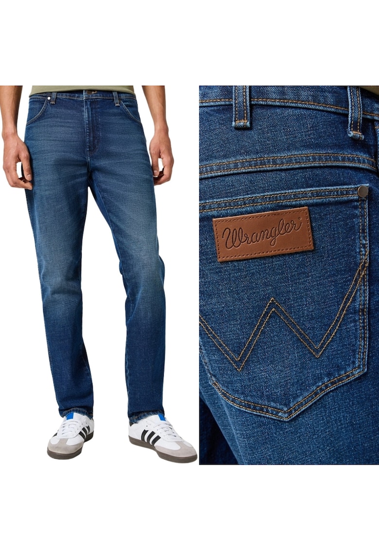 River 881 за мъже - тъмносин - Син Wrangler