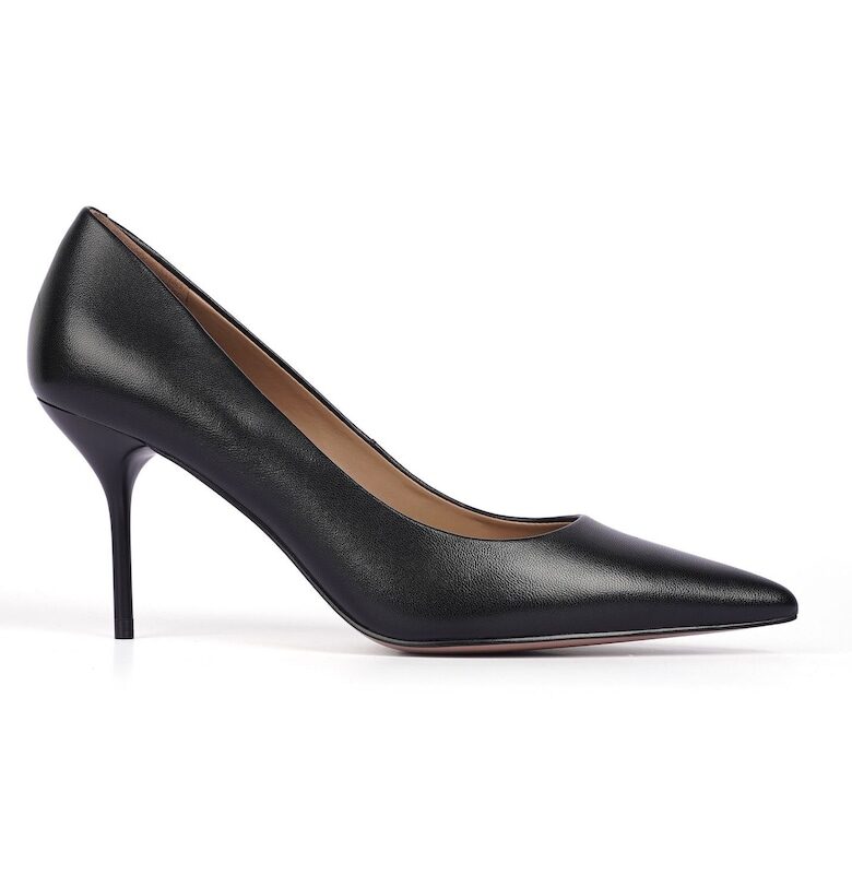 Tess I Leather Pointy Shoes - Черен Il Passo
