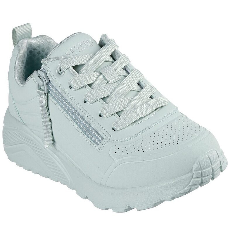 Uno Lite - Детски спортни обувки Easy Zip - Син Skechers