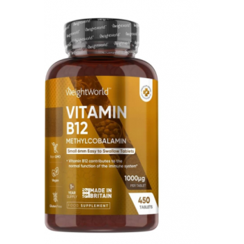 WEIGHT WORLD ВИТАМИН Б12 МЕТИЛКОБАЛАМИН дъвчащи таблетки х 400 цена