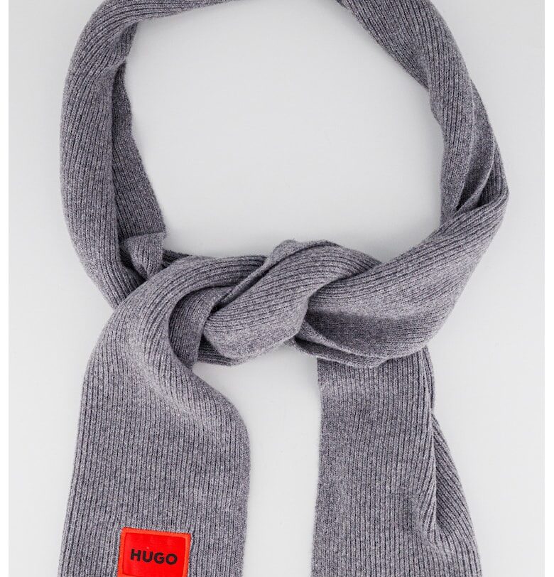 Wал Zaff с вълна - Сив меланж HUGO