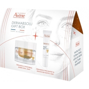 АВЕН ДЕРМАБСОЛЮ Упл. дневен крем 50 мл. + АВЕН ДЕРМАБСОЛЮ крем фил. за околочен контур 15 мл. ПРОМО цена