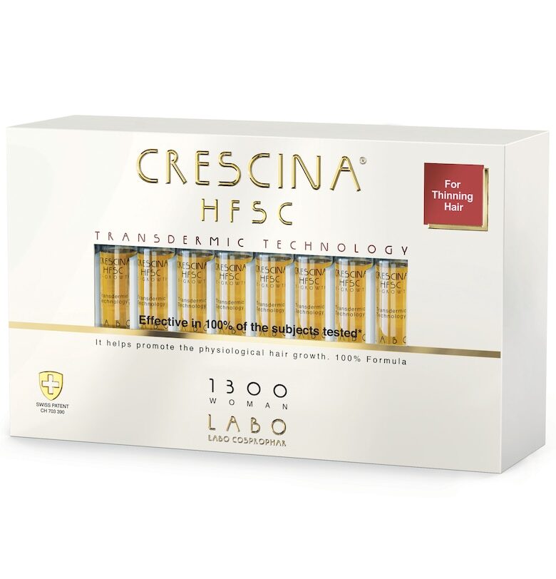 Ампули против косопад  Transdermic - жени - 20 ампули - HFSC 1300 Crescina
