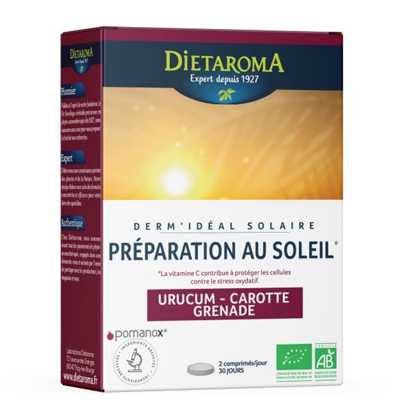 Анато + Морков + Нар – За равномерен тен и подготовка на кожата за слънце