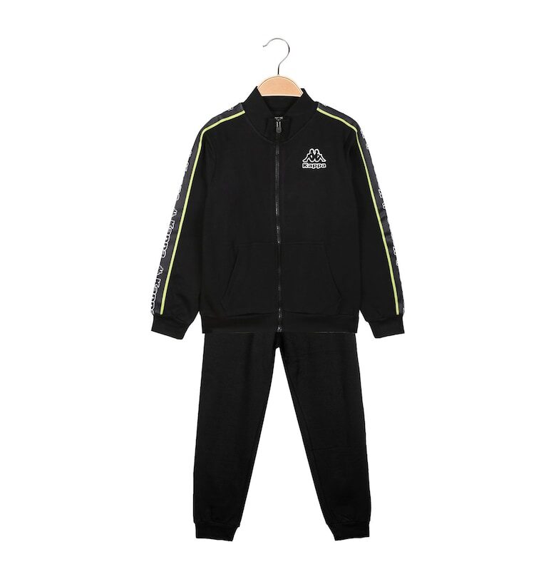 Анцуг за момчета  8031T0049 - Черен Kappa