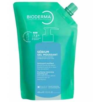 БИОДЕРМА СЕБИУМ Гел мусан 400мл. еко-пълнител цена