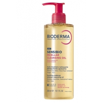БИОДЕРМА СЕНСИБИО Мицеларно почистващо олио 300 мл. цена
