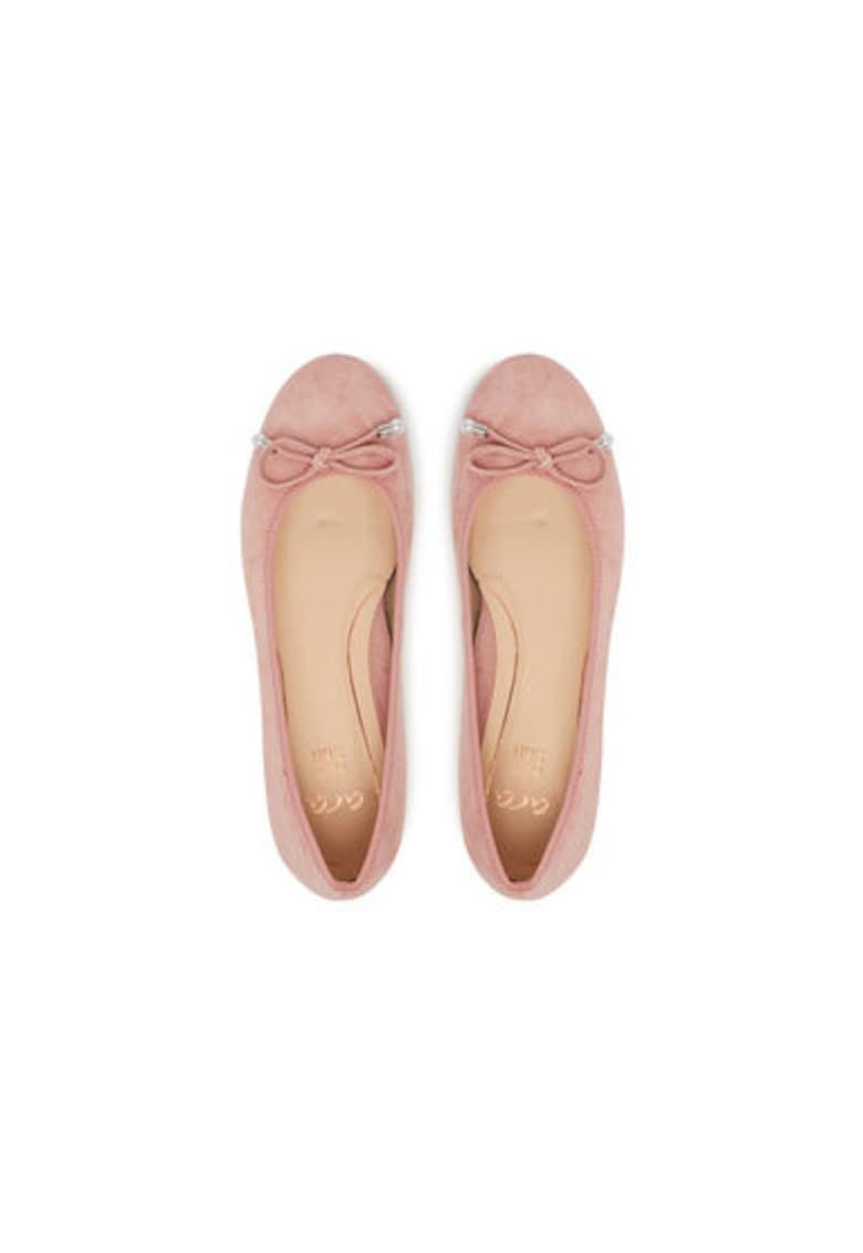 Балерини 12-31324-69 - Естествена кожа - Розов - Розово Ara