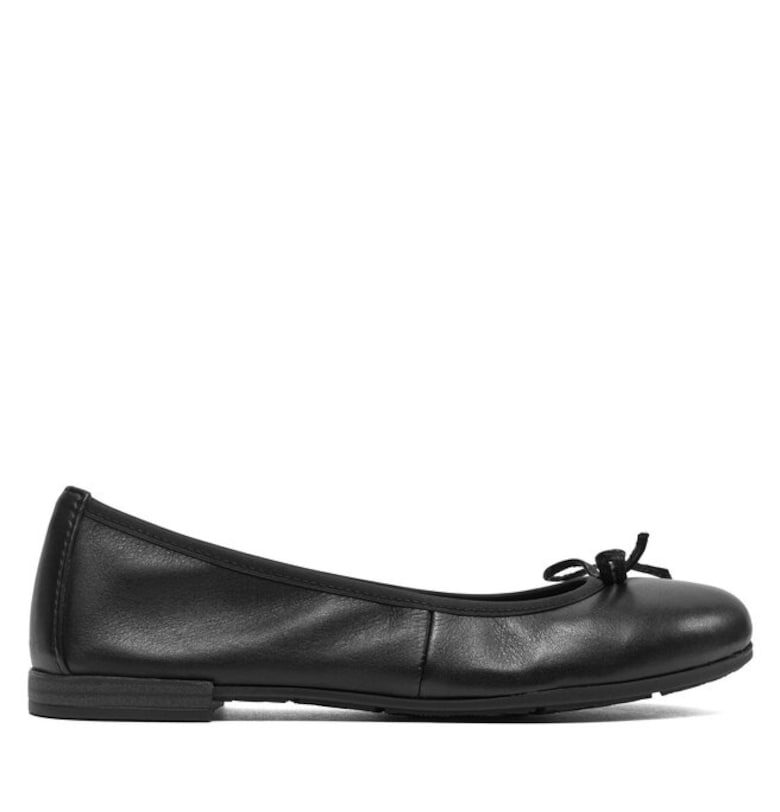 Балерини  303580742 - Естествена кожа - Черни - Черен Marco Tozzi