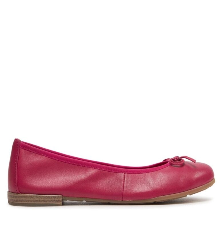 Балерини  303580780 - Естествена кожа - Розови - Розово Marco Tozzi