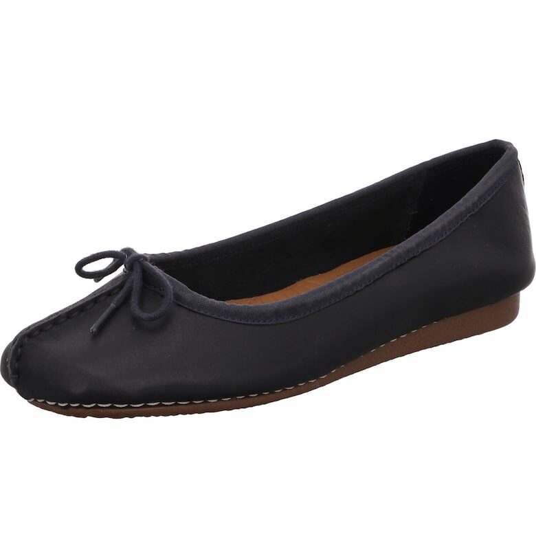 Балеринки  FRECKLE ICE - кожа/гума - Тъмносин Clarks