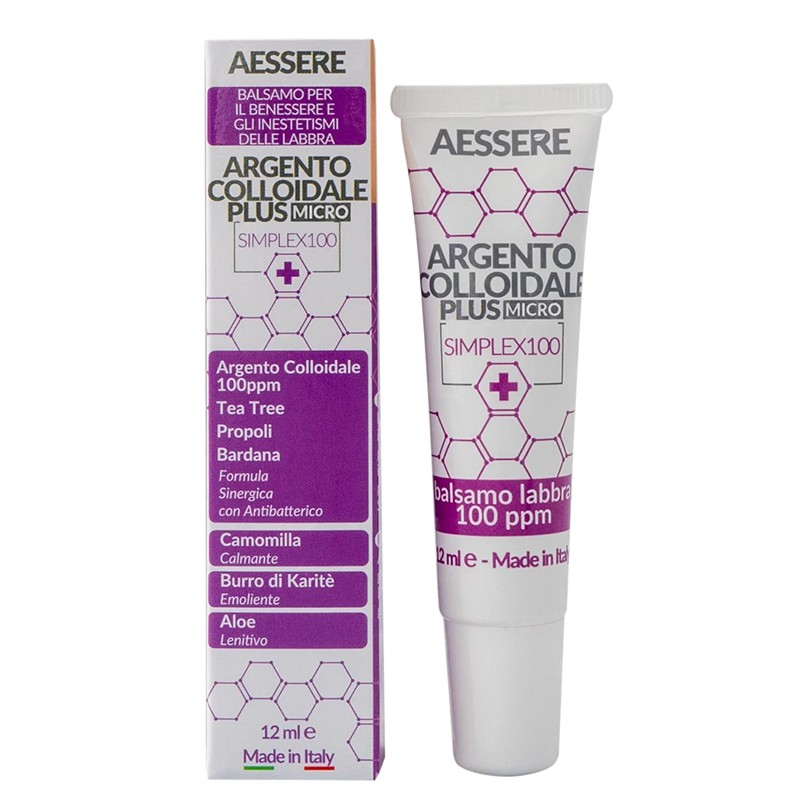 Балсам за устни с колоидно сребро – Грижа при склонност към херпеси