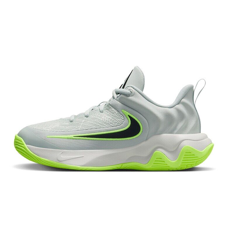 Баскетболни обувки Giannis Immortality 4 - Светло сив/Лайм зелено Nike