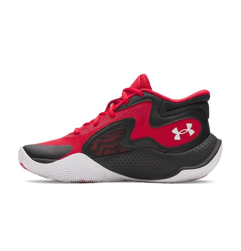 Баскетболни обувки Jet '25 - Черен/Аленочервен Under Armour