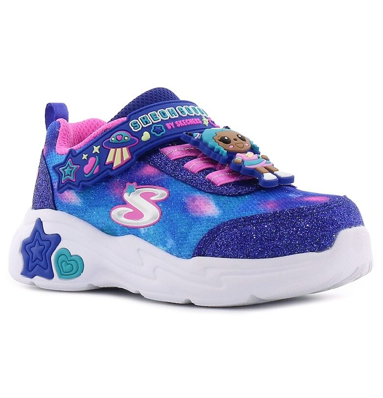 Бебешки обувки  Snuggle Sneaks - Skech Squad в тъмносиньо. Размер: - Тъмносин Skechers