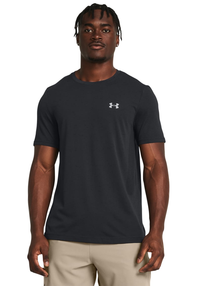 Безшевна фитнес тениска Vanish - Черен Under Armour