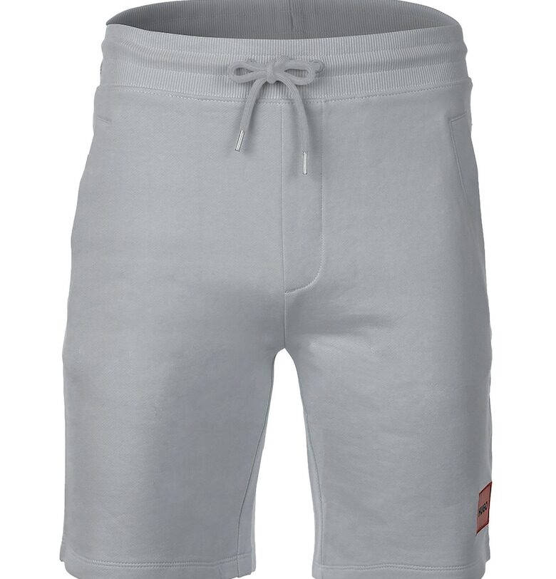 Бермуди Diz със скосени джобове - Пепеляво сиво HUGO