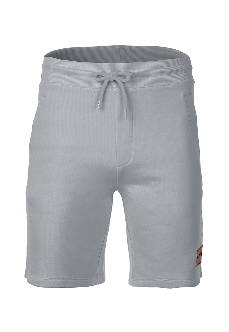Бермуди Diz със скосени джобове - Пепеляво сиво HUGO