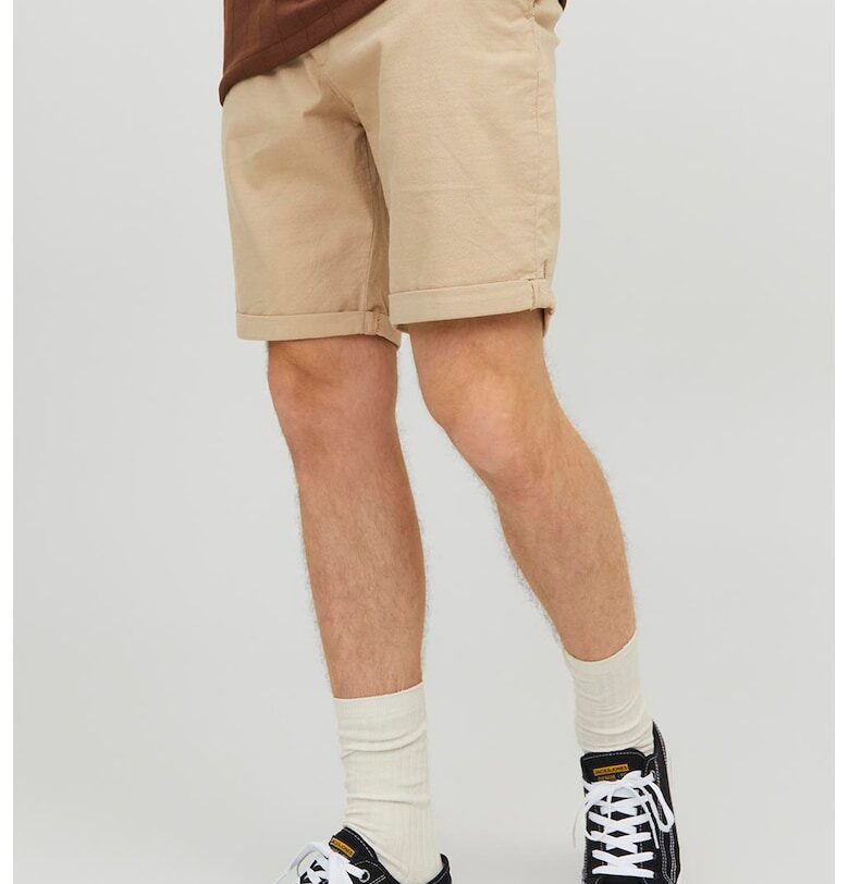 Бермуди Fury с навити маншети - Бежов Jack  Jones