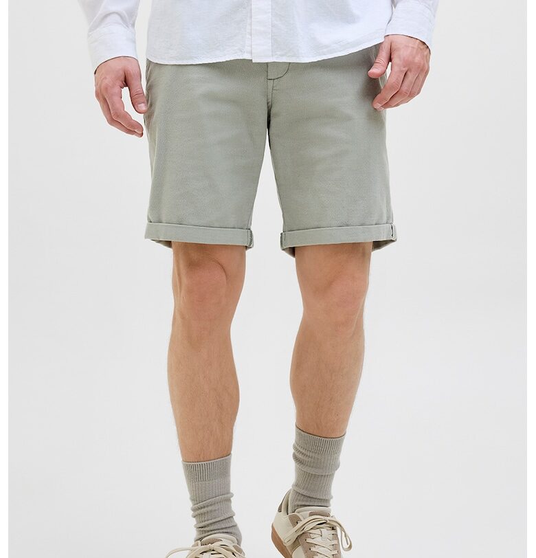 Бермуди Fury с навити маншети - Бледозелен Jack  Jones