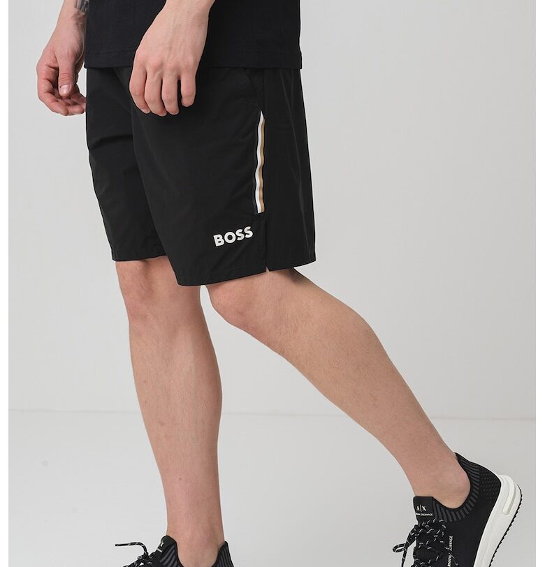 Бермуди Score със странични джобове - Черен BOSS