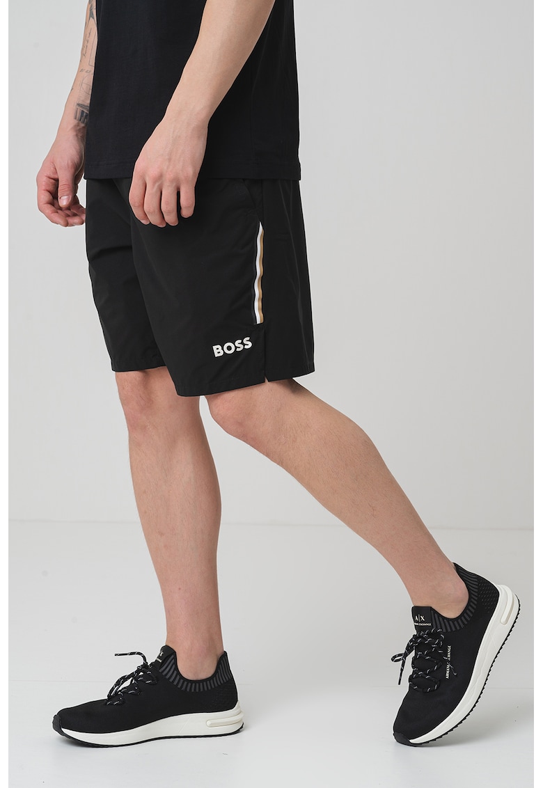Бермуди Score със странични джобове - Черен BOSS